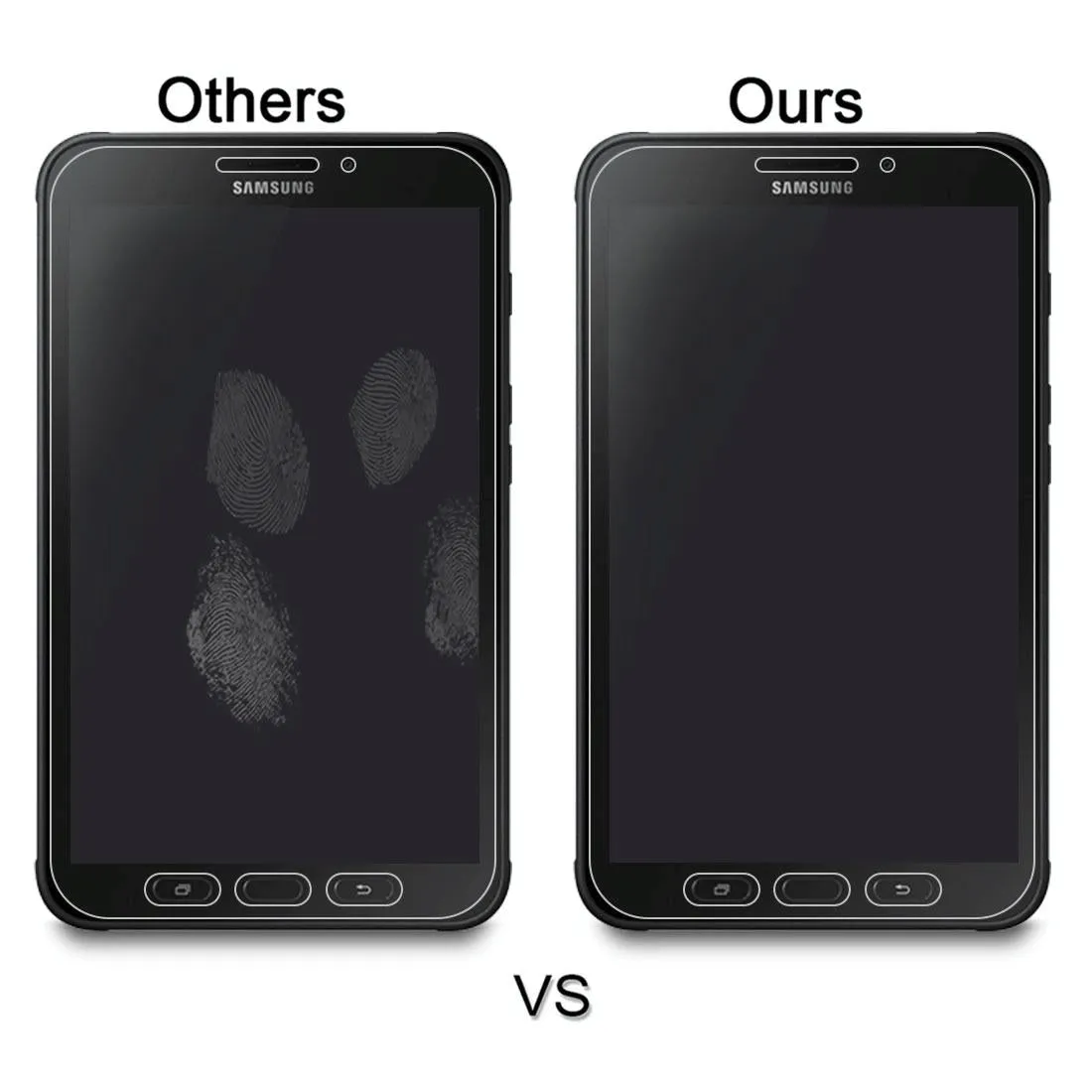 0.3mm Tempered Glass Film for Samsung Galaxy Tab Active2 8.0 Lte - 9h Hardness
