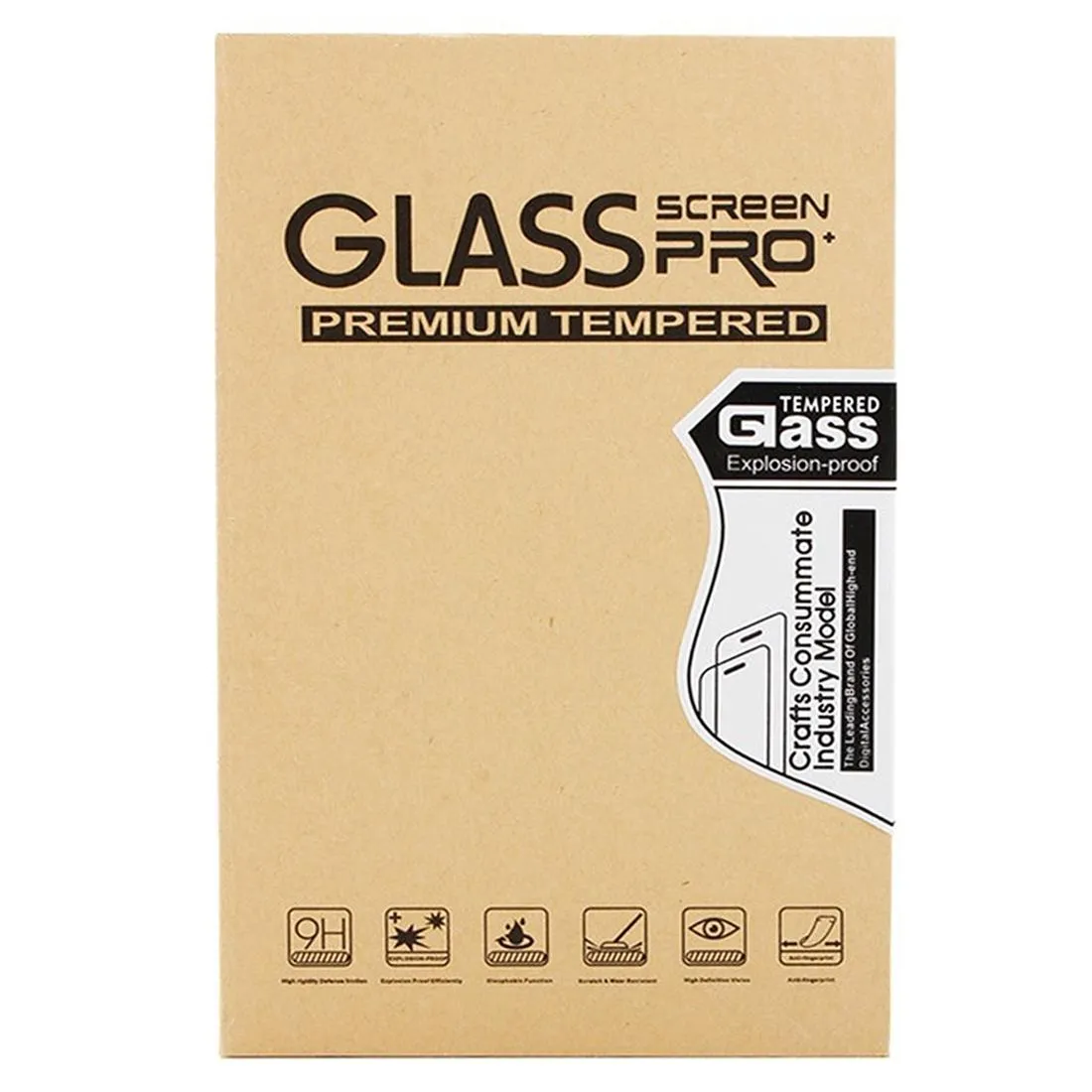 10-Pack Tempered Glass Film For Blackview Tab 8E - 0.26Mm 9H 2.5D