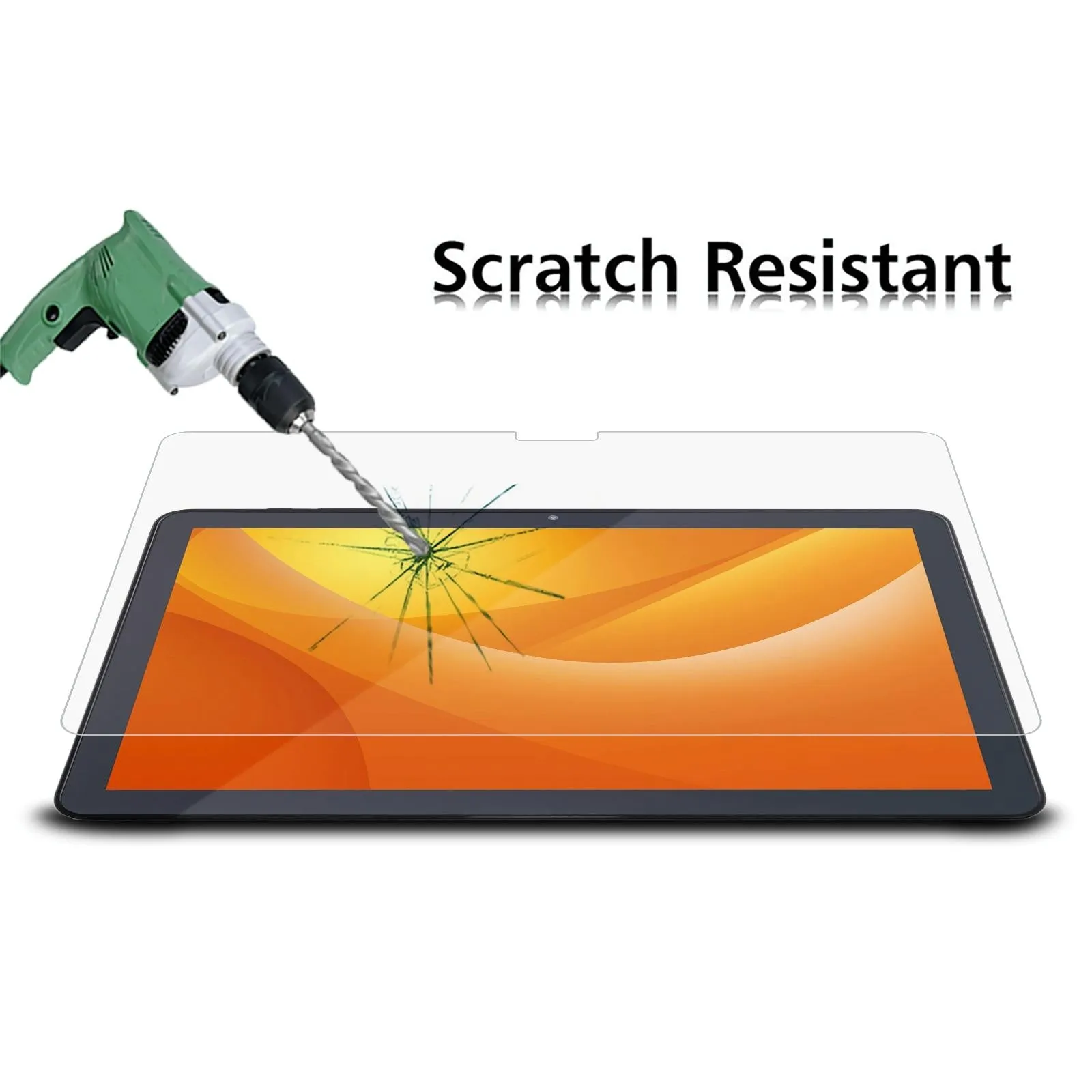 10.1 Explosion-Proof Tempered Glass Film For Luca Tablet - 0.3Mm 9H