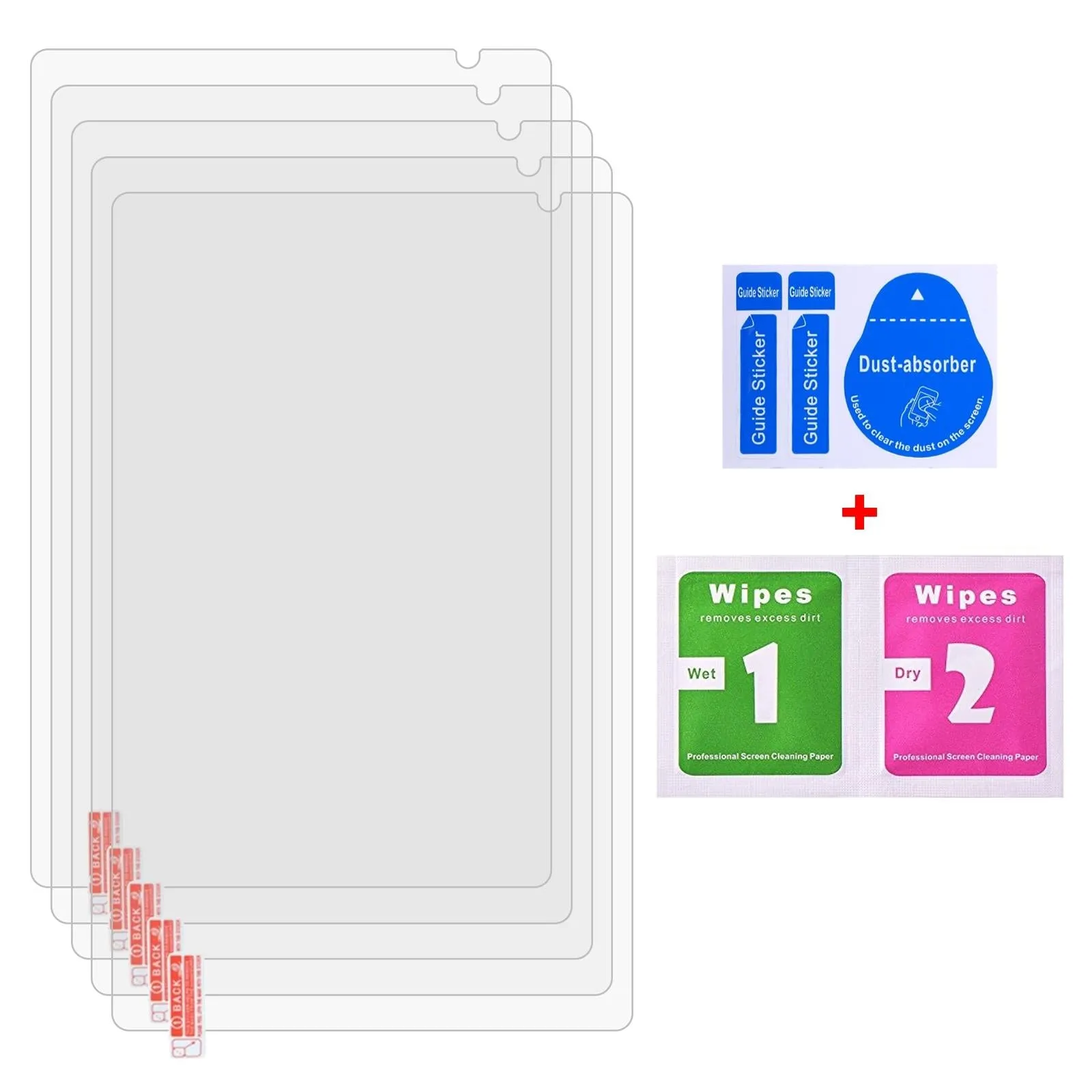 10.1 Vasoun Tab Lite Tempered Glass Film - 25Pcs