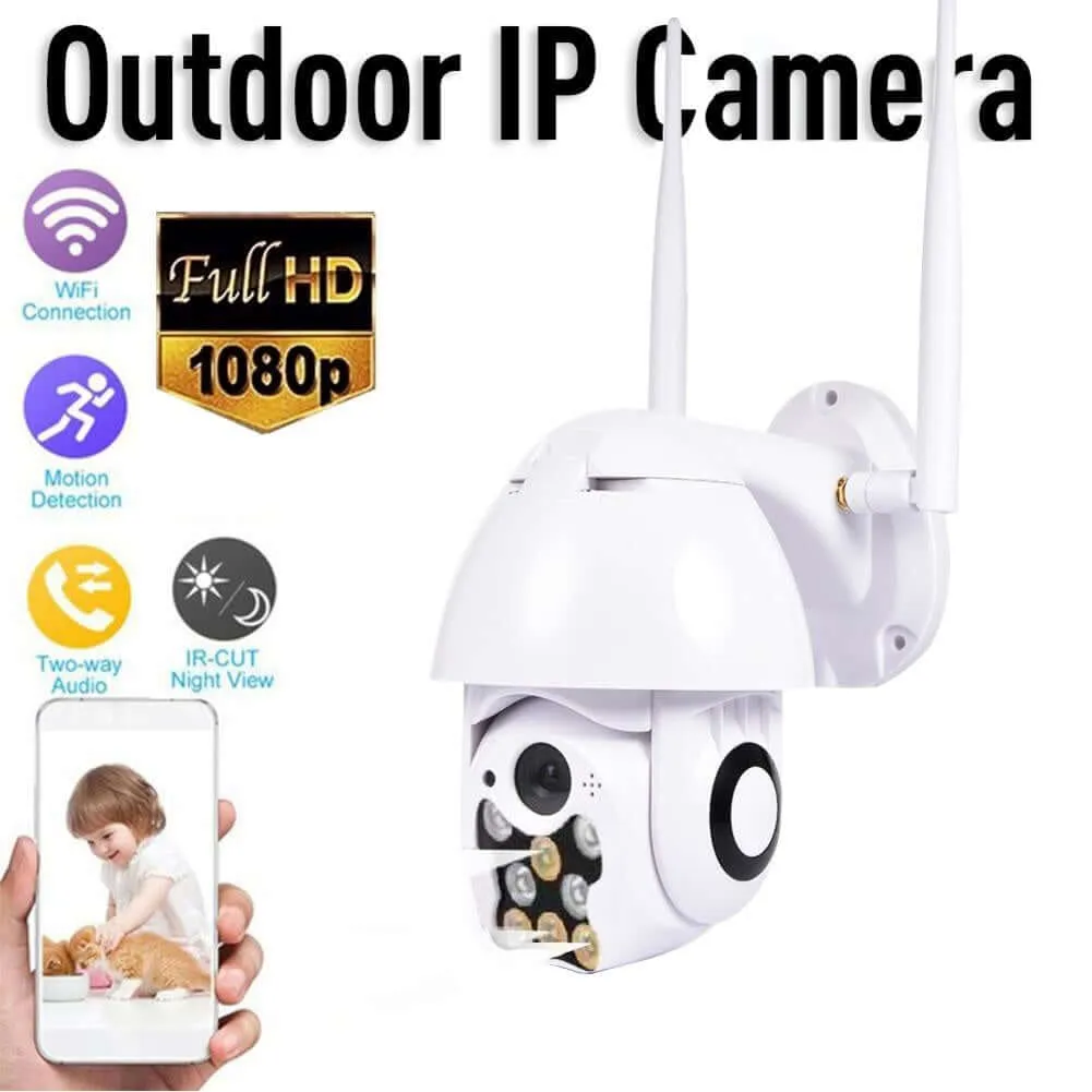 1080P PTZ Control Wireless security Camera