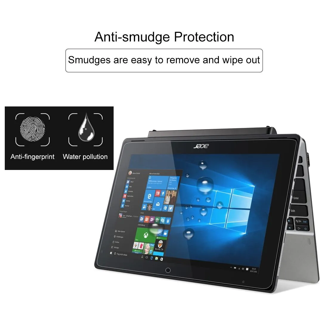 11.6 Full Screen Tempered Glass for Acer Switch 11v - 0.4mm
