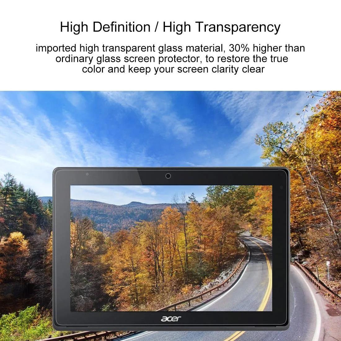 11.6 Full Screen Tempered Glass for Acer Switch 11v - 0.4mm