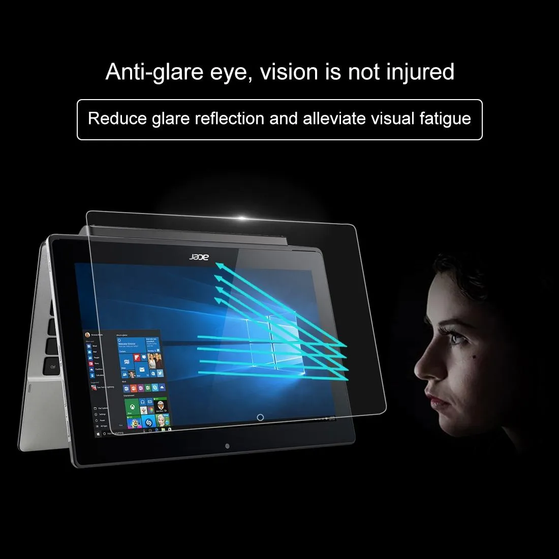 11.6 Full Screen Tempered Glass for Acer Switch 11v - 0.4mm
