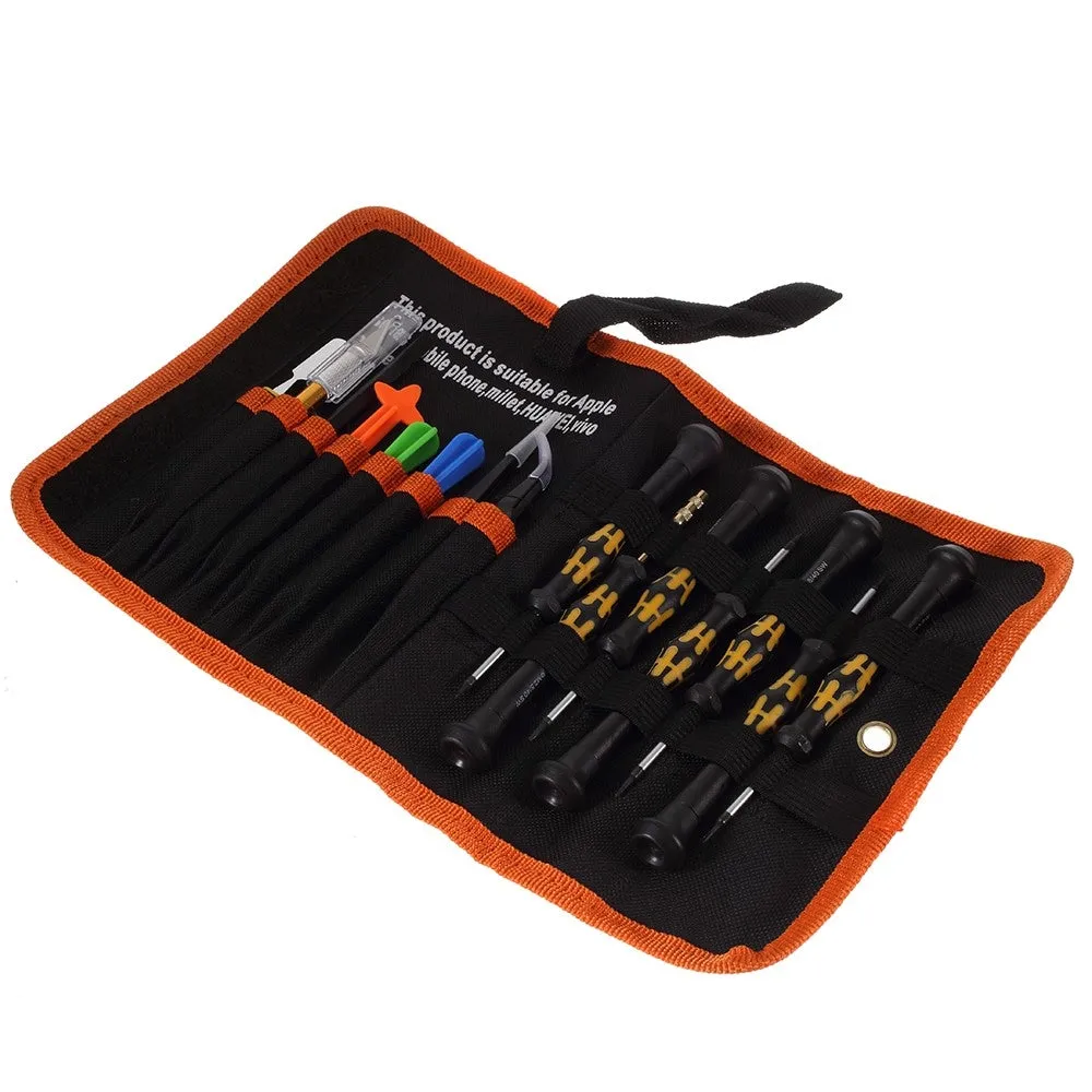 15in1 professional universal cell phone repair tool set with case