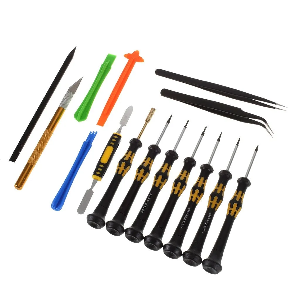 15in1 professional universal cell phone repair tool set with case