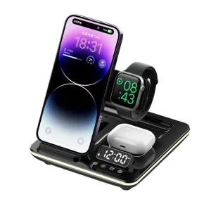 15W 5 In 1 Foldable Wireless Charger Stand