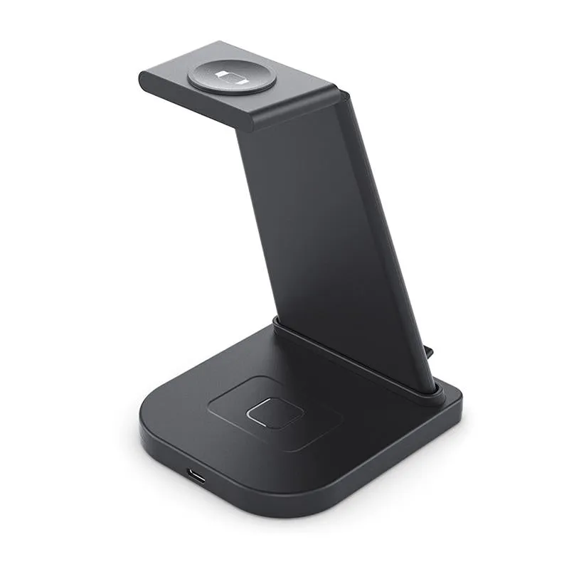 3 In 1 Foldable Charging Stand For Iphones Apple Watch And Airpods
