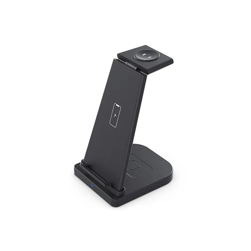 3 In 1 Foldable Charging Stand For Iphones Apple Watch And Airpods