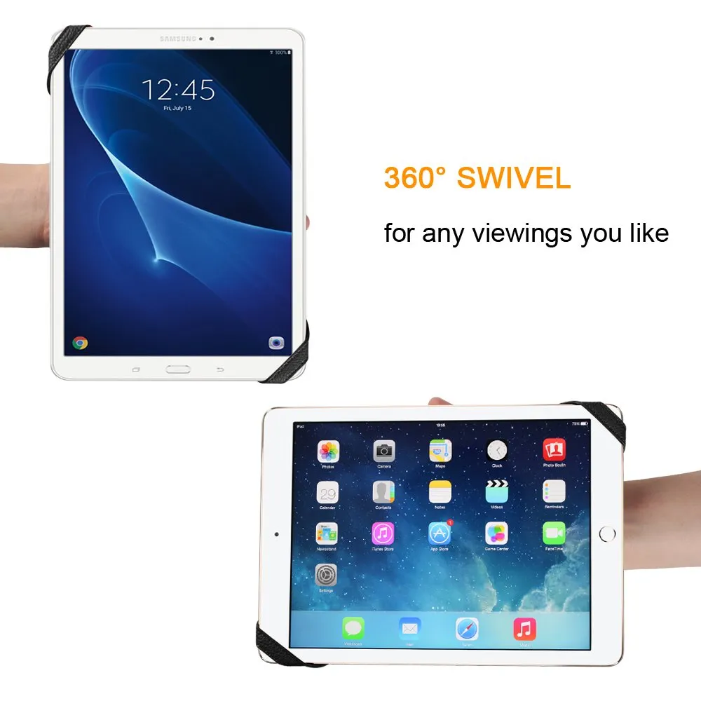 9-10" Tablet Swiveling Hand Strap with Elastic Belt | Fintie
