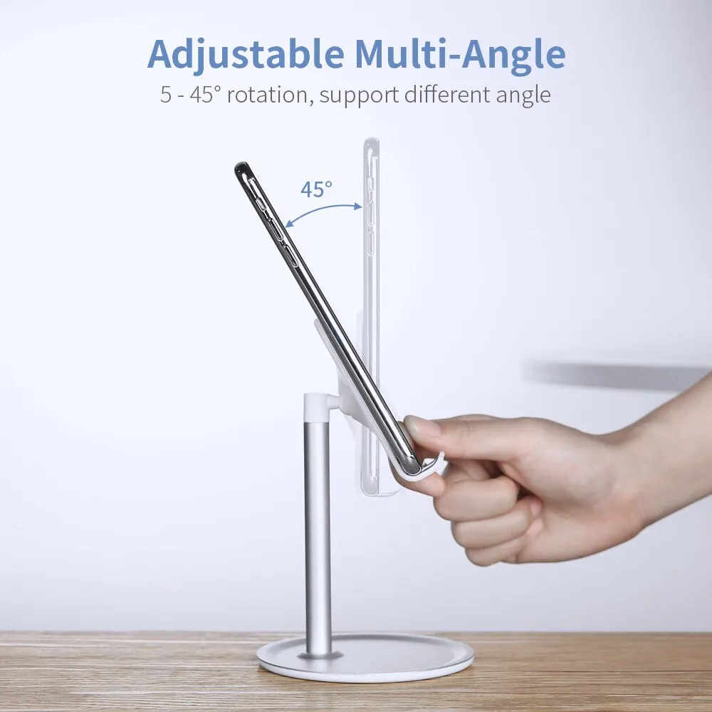 Adjustable holder for Mobile Phone and Tablet