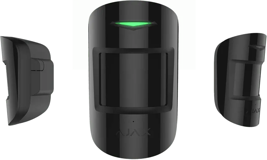 Ajax CombiProtect Motion And Glass Break Detector Black