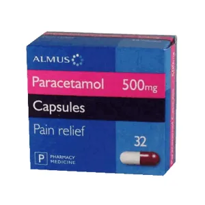 Almus Paracetamol 500mg Tablets 32 (N)