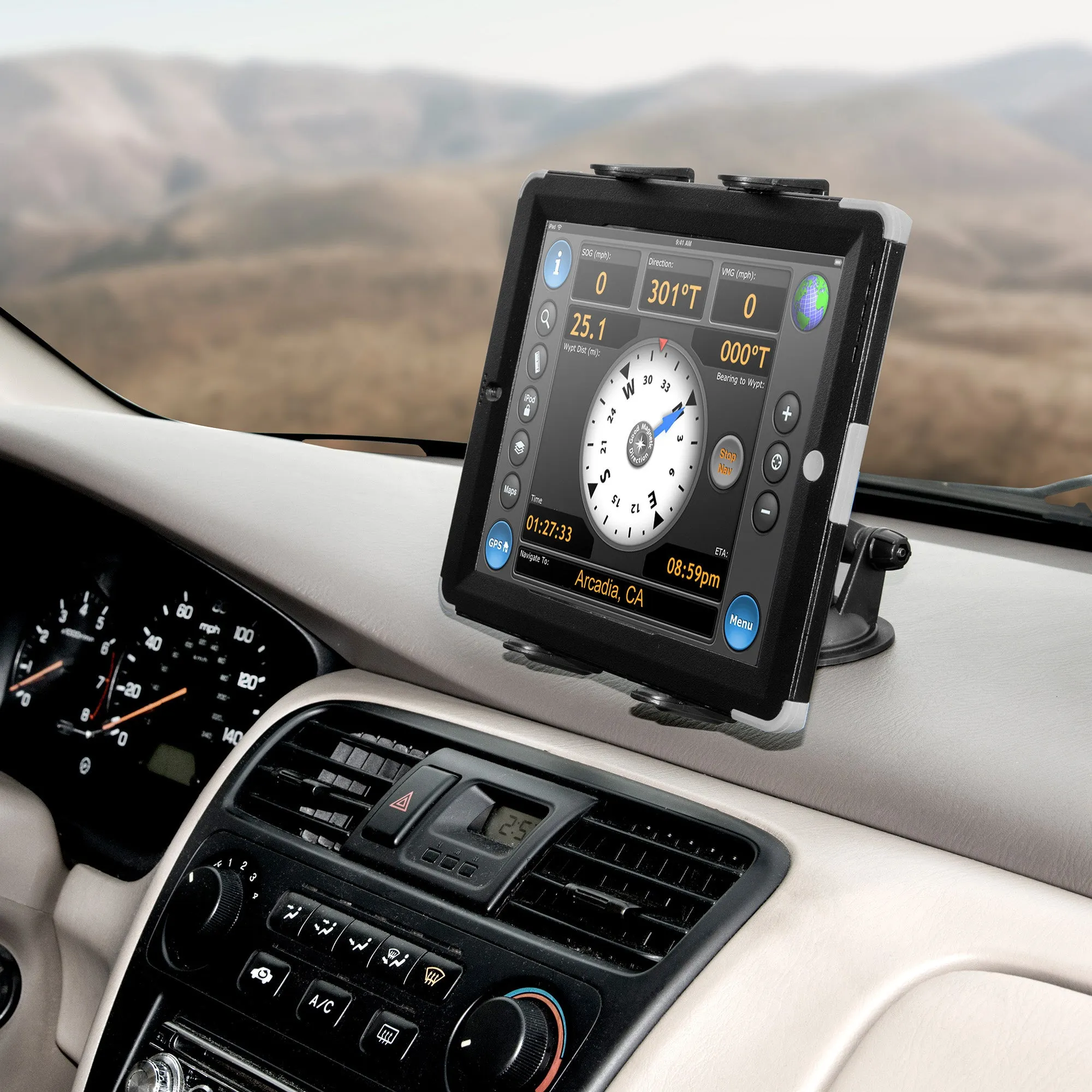 Arkon Mounts Sticky Suction Windshield or Dash Tablet Mount - 15-08720
