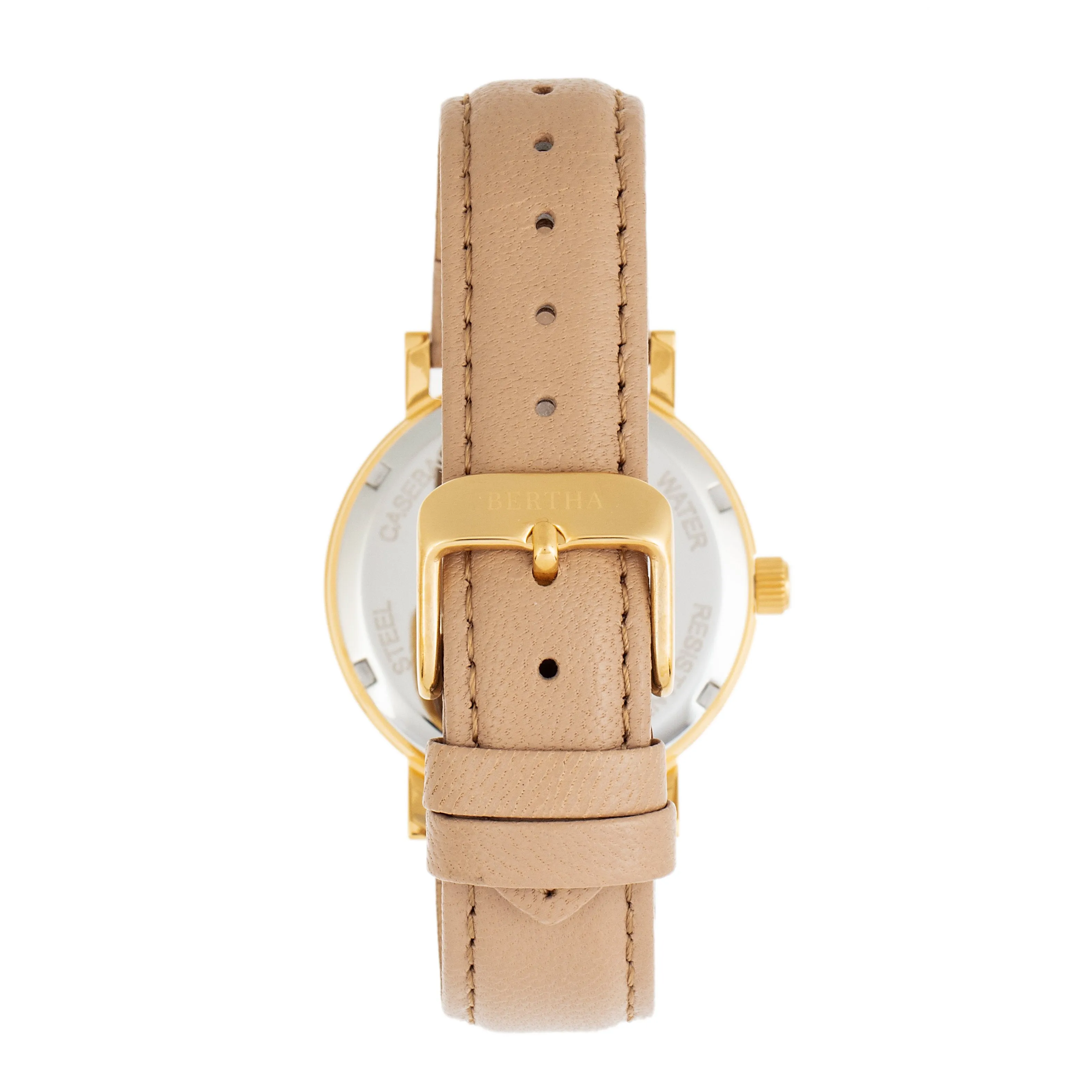 Bertha Lydia Leather-Band Watch