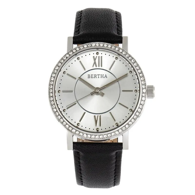 Bertha Lydia Leather-Band Watch
