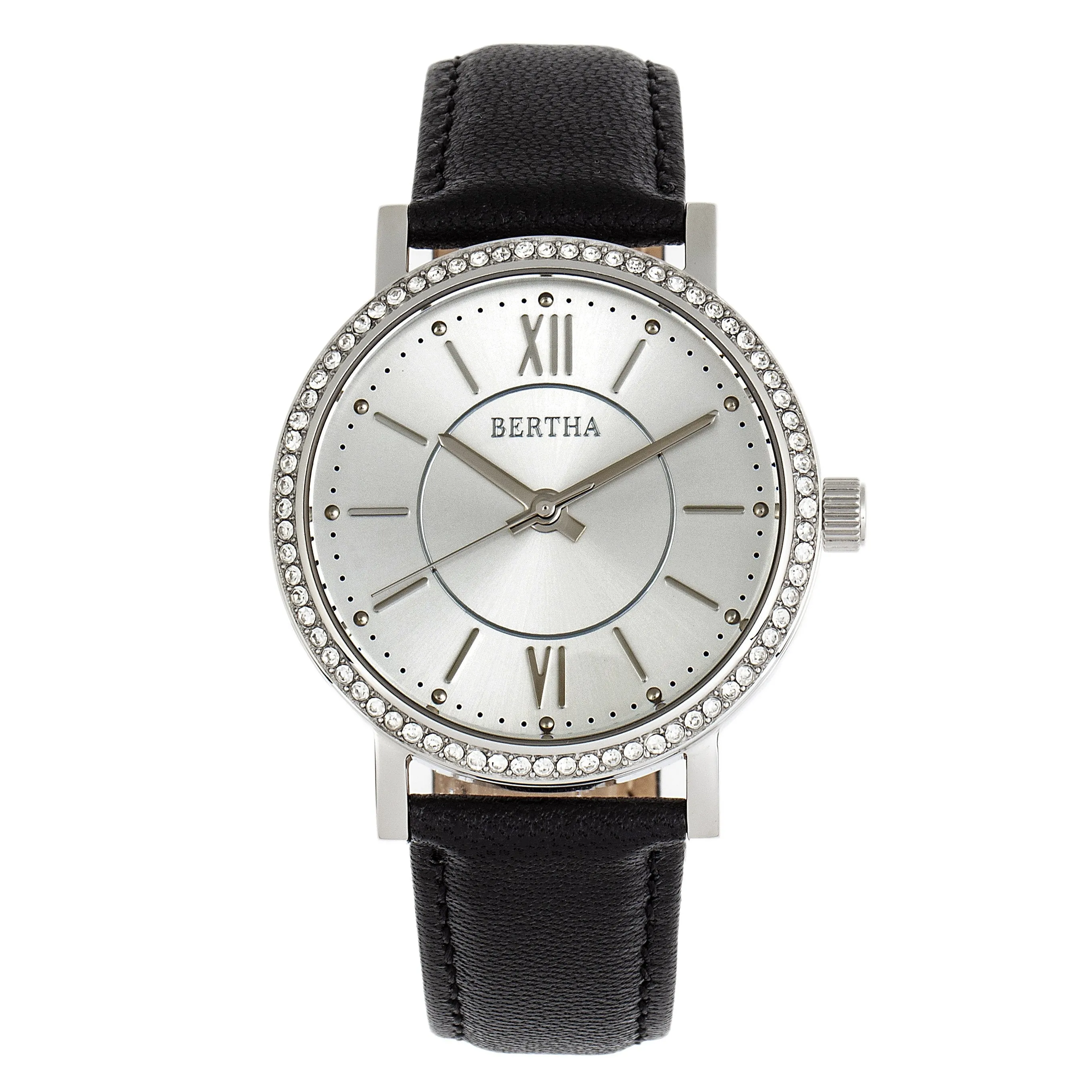 Bertha Lydia Leather-Band Watch