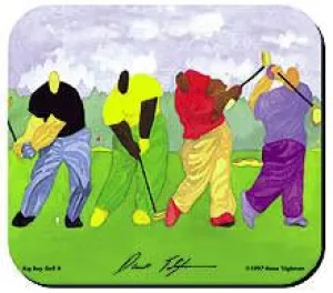 Big Boy Golf Mouse Pad