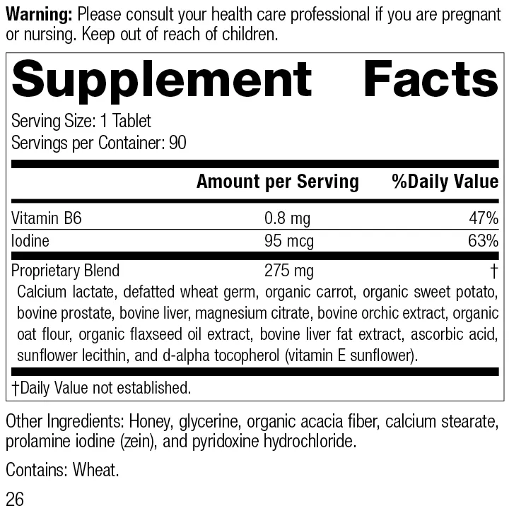 Cataplex® F Tablets, 90 Tablets