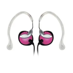 Clipperp Sportclip Earphns Pnk