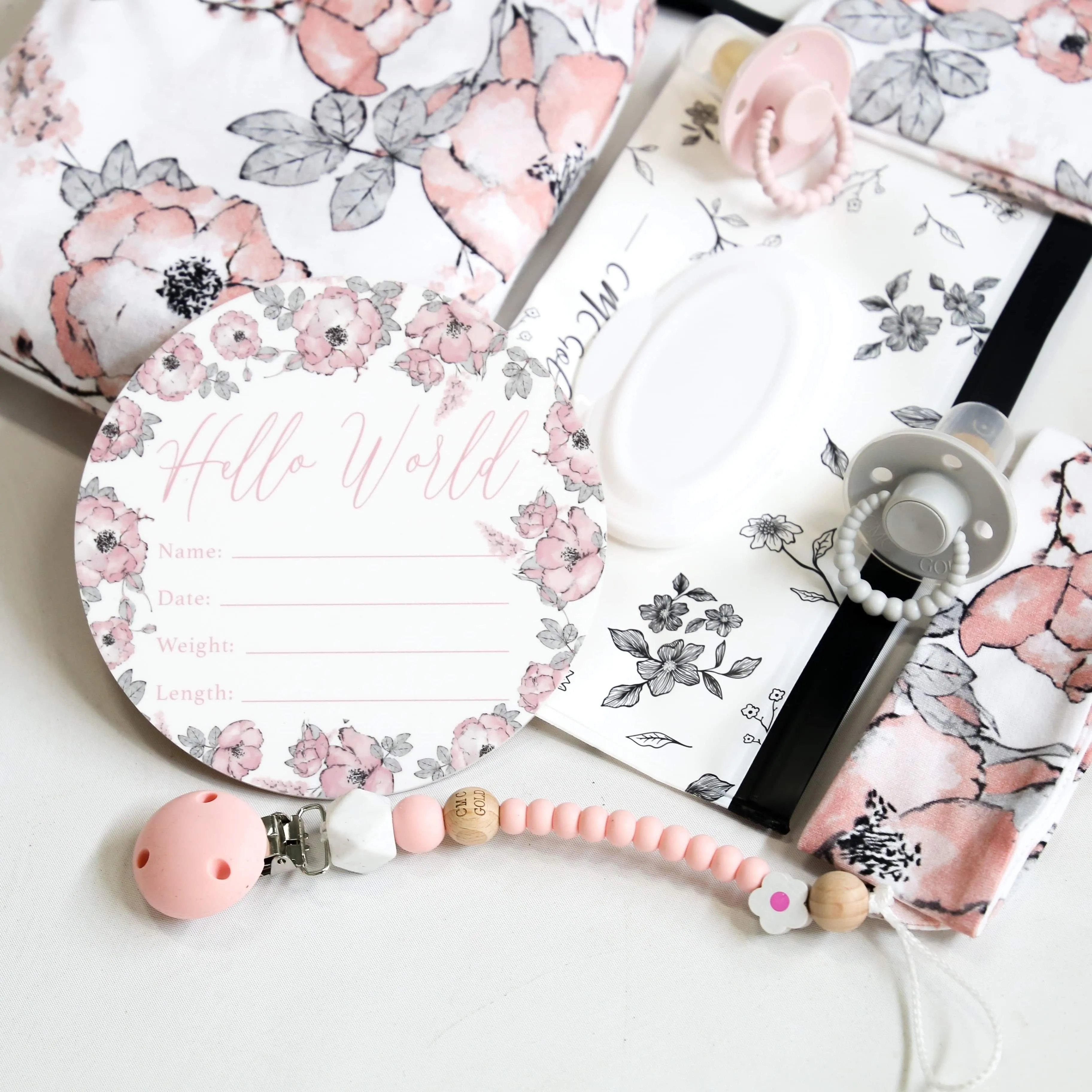 CMC GOLD - Birth Bundle Blushing Bloom Set