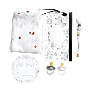 CMC GOLD - Birth Bundle Leafy Dreams Swaddle Set