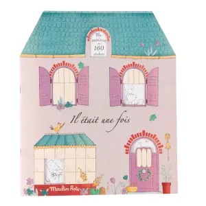 Colouring Book with Stickers - Il Etait une Fois
