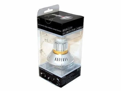 DV CCTV Security Camera Bulb Shape Nightvision Motion Detect Camcorder
