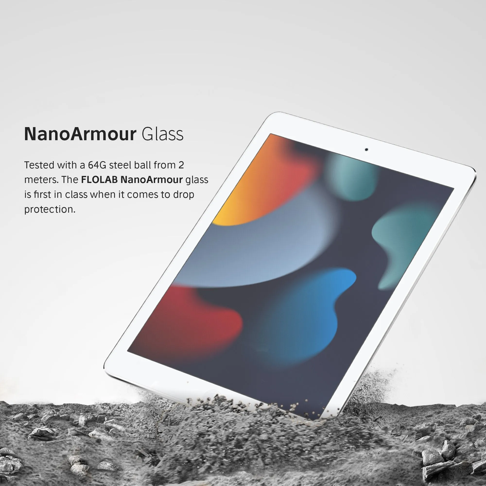 FLOLAB Anti-Glare Matte Screen Protector for iPad 9th Gen