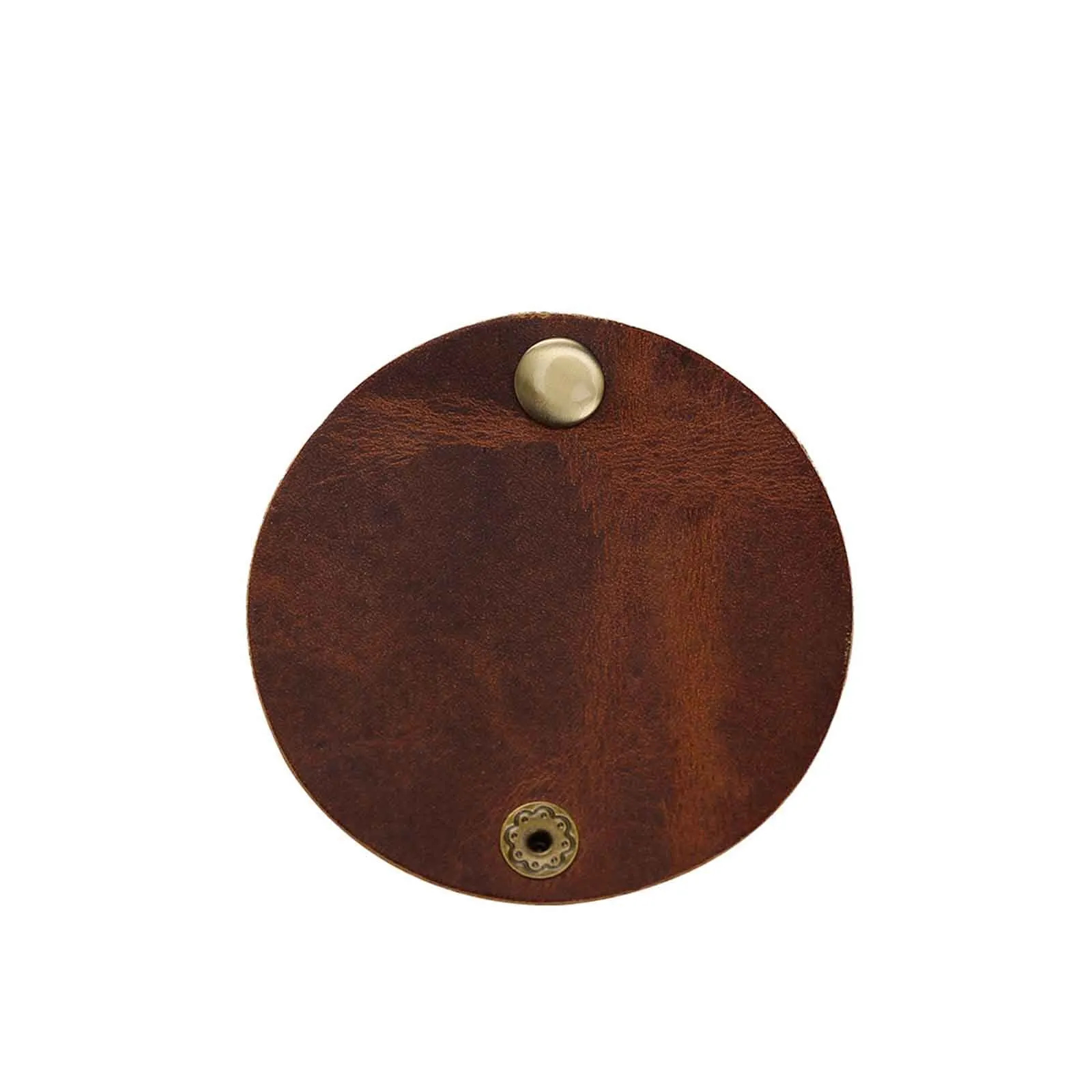 Genuine Leather Cord Keeper