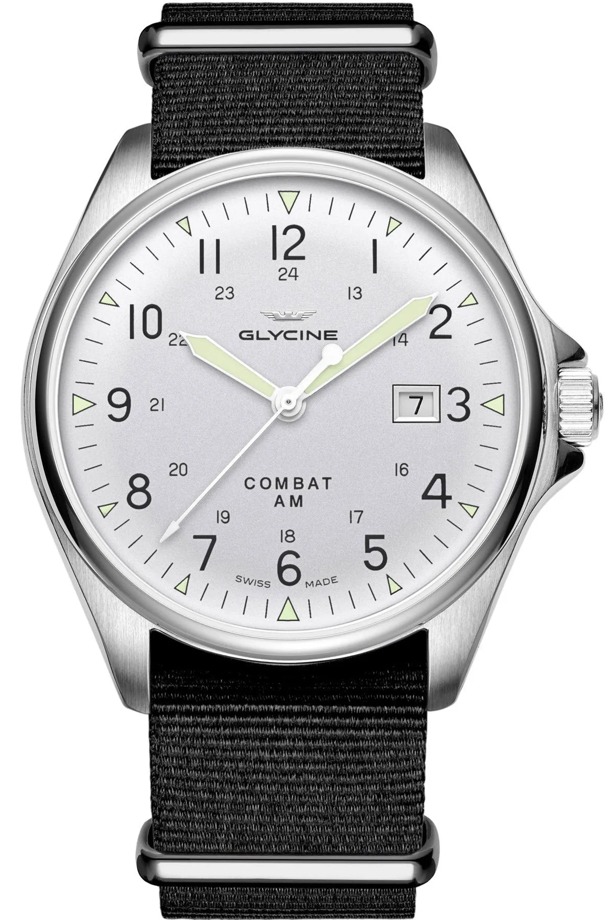 Glycine Men's GL0124 Combat 6 Vintage 43mm Automatic Watch