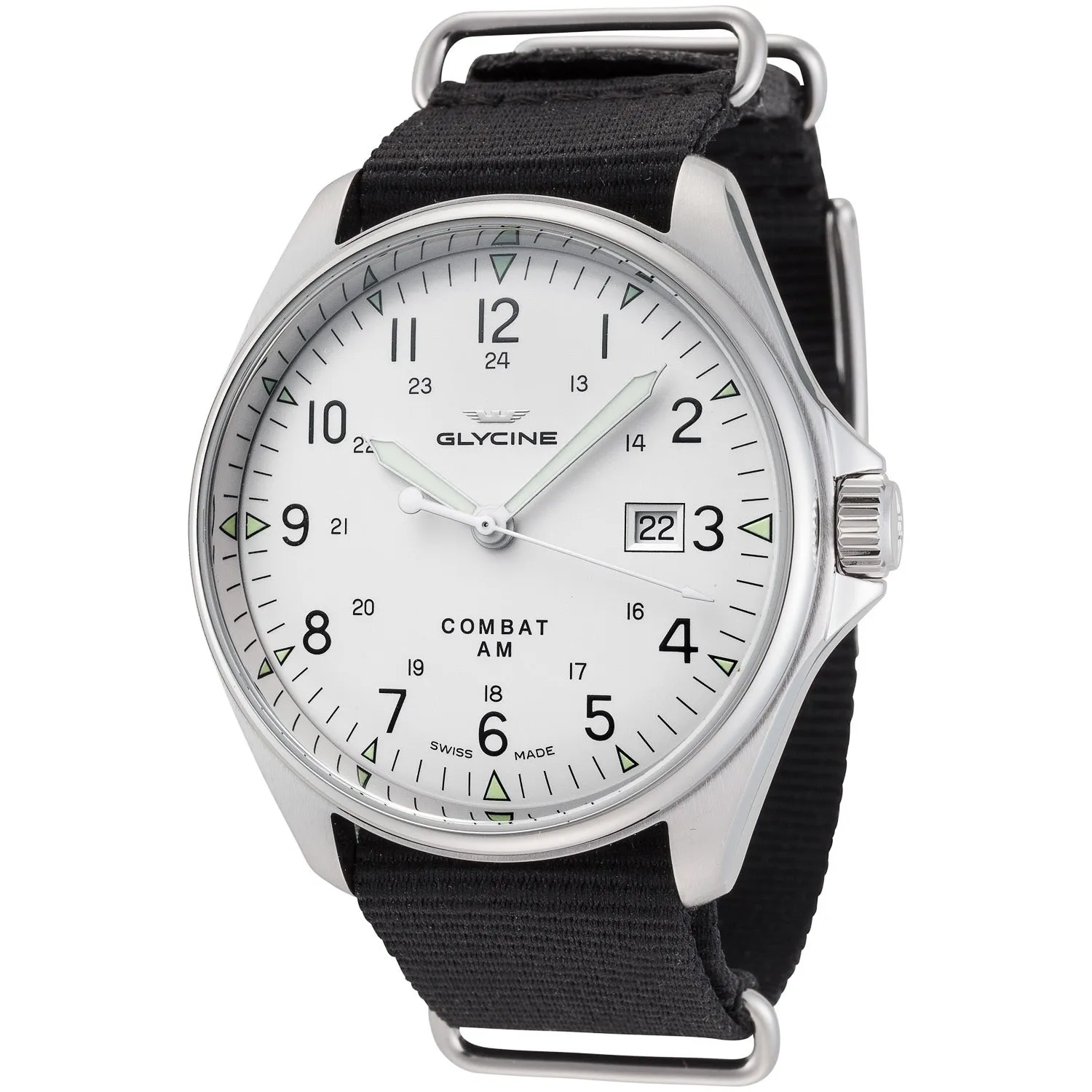 Glycine Men's GL0124 Combat 6 Vintage 43mm Automatic Watch