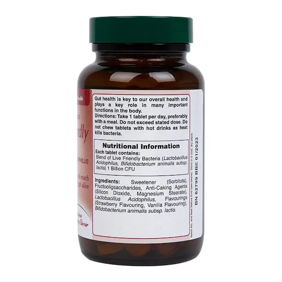 Holland & Barrett Live Friendly Bacteria 1 Billion 120 Tablets