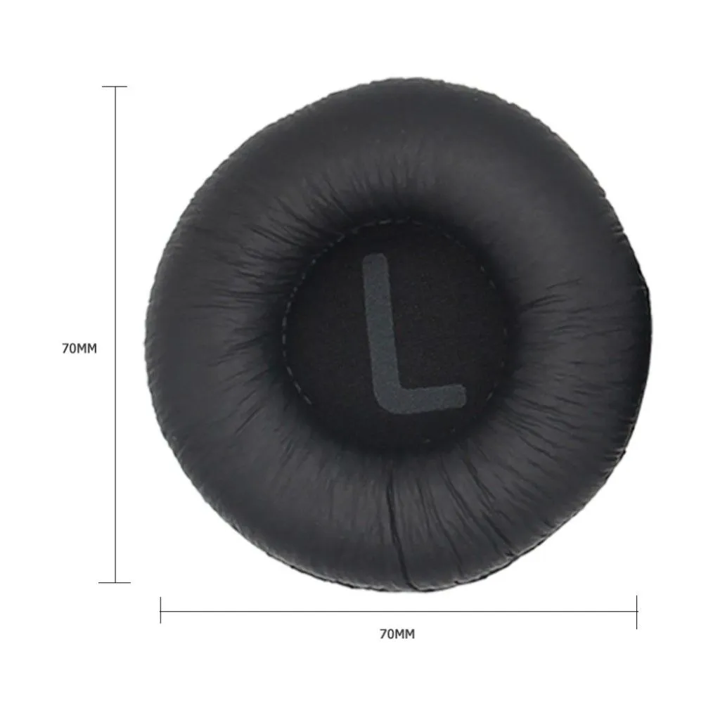 JBL Tune 600BT leather ear pad cushion - Black