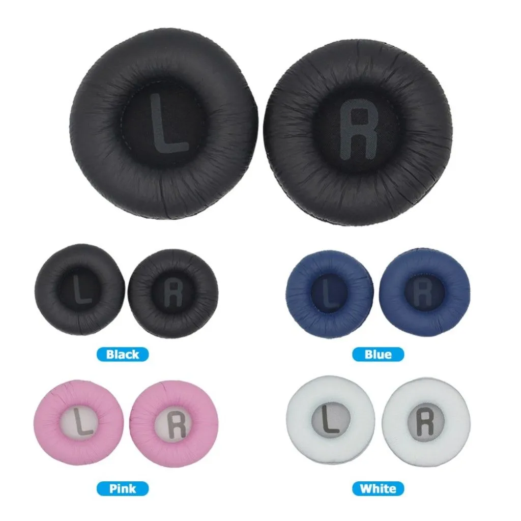 JBL Tune 600BT leather ear pad cushion - Black