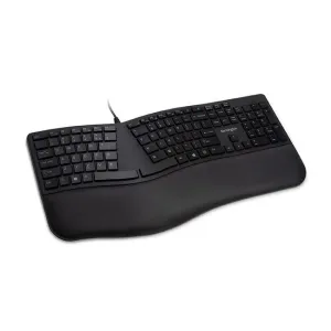Kensington wired ergo keyboard black