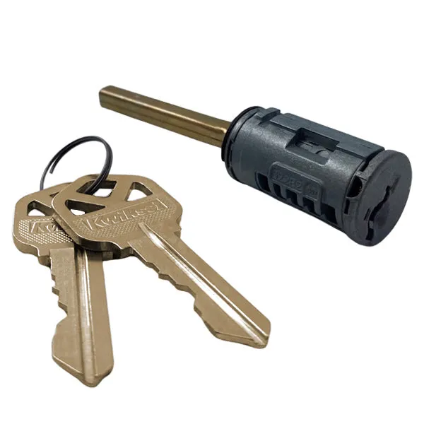 Kwikset - 83373 - SmartKey Deadbolt Cylinder Plug - Single Cylinder - KW1 Keyway - 15 - Silver Finish