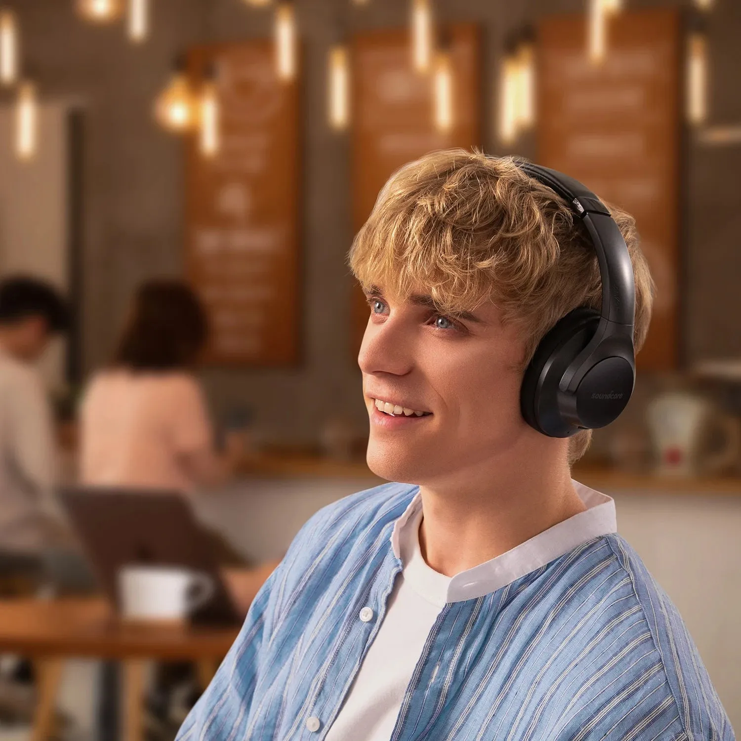Life Q20  Hi-Res Audio Wireless Headphones with Active Noise Cancelling & 40H Playtime