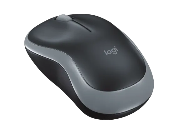 Logitech M185 Wireless Mouse Grey