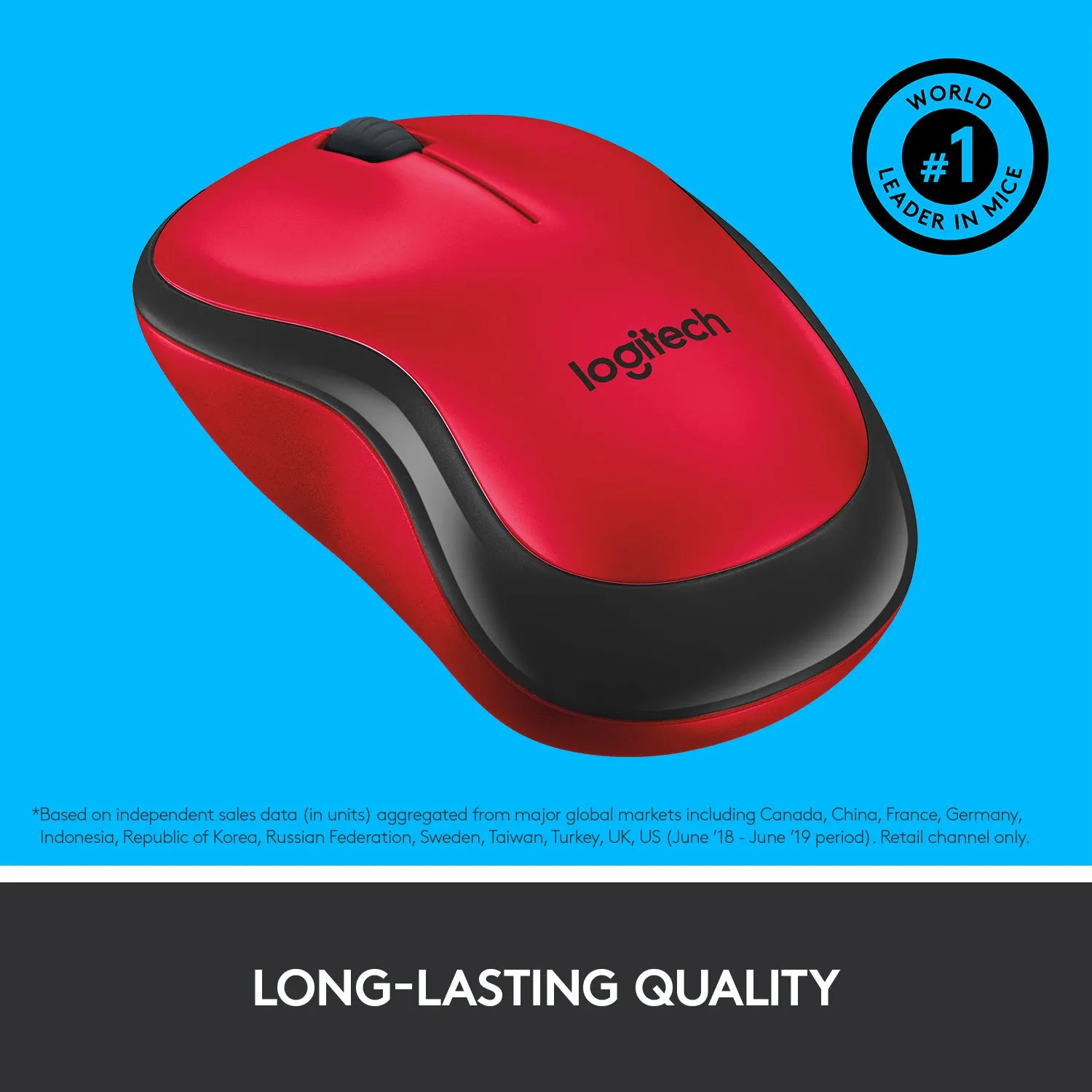 Logitech M221 Wireless Mouse - Silent
