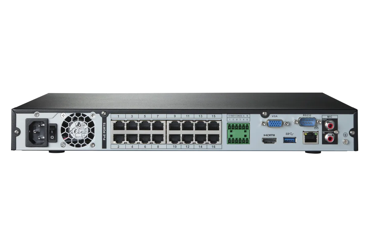 Lorex 4K (16 Camera Capable) Elite Series 4TB NVR - Open Box