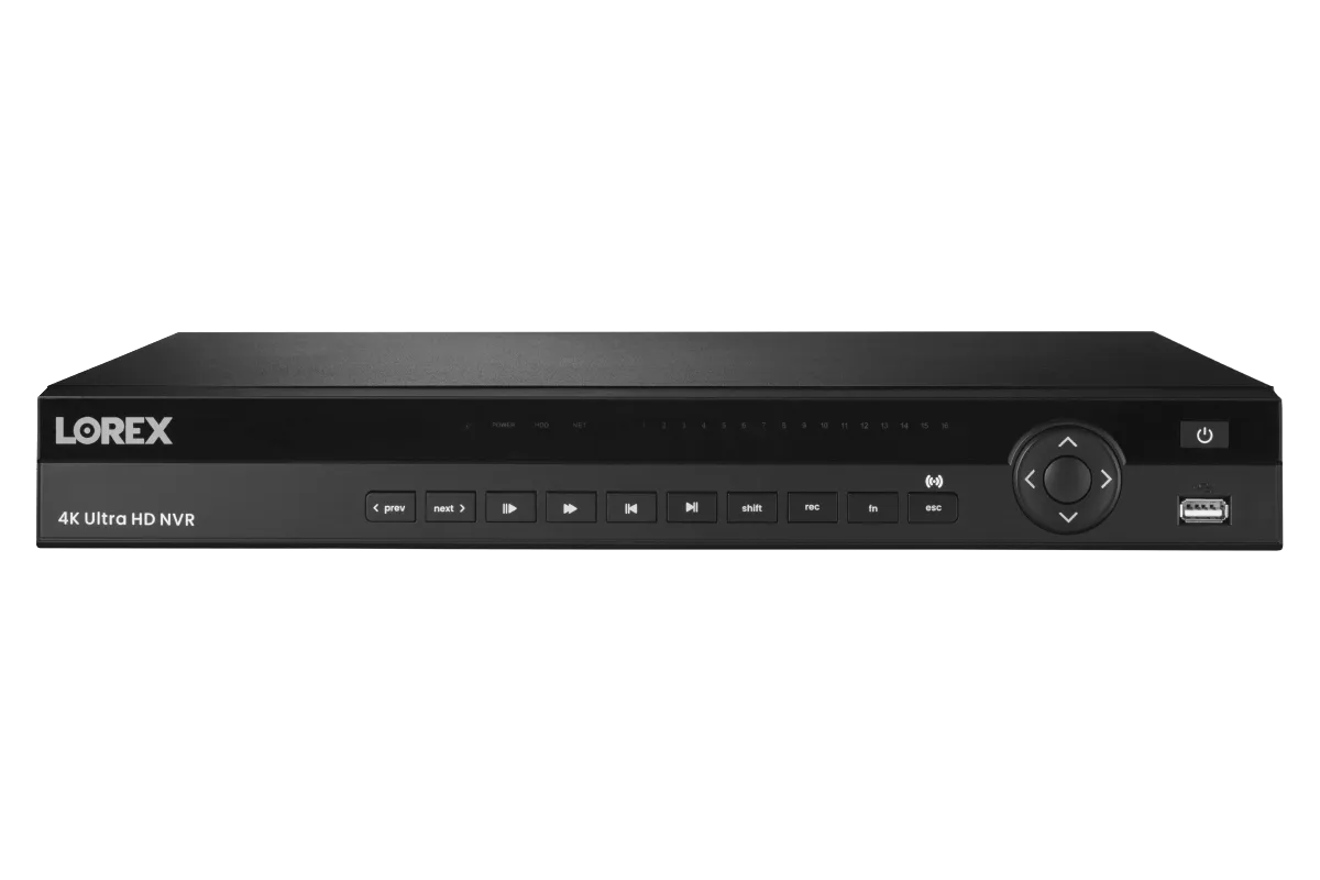 Lorex 4K (16 Camera Capable) Elite Series 4TB NVR - Open Box