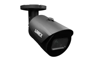 Lorex A4 4MP IP Wired Bullet Security Camera with Listen-In Audio and Smart Motion Detection