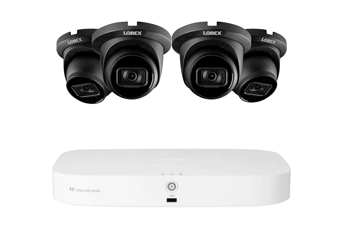 Lorex Fusion Series 4K 16 Camera Capable (8 Wired   8 Fusion Wi-Fi) 2TB Wired NVR System with A14 IP Dome Cameras