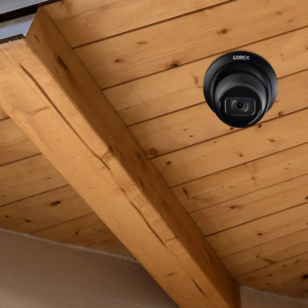 Lorex Fusion Series 4K 16 Camera Capable (8 Wired   8 Fusion Wi-Fi) 2TB Wired NVR System with A14 IP Dome Cameras
