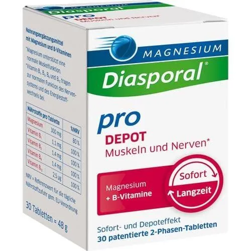 MAGNESIUM DIASPORAL PRO DEPOT muscle and nerve tablets