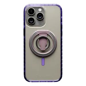 MagSafe Compatible Snap Ring Stand - Pink Glitter