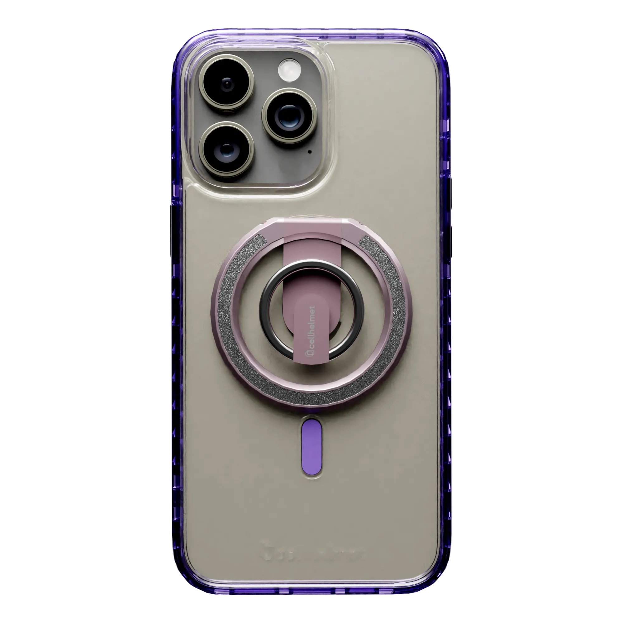 MagSafe Compatible Snap Ring Stand - Pink Glitter
