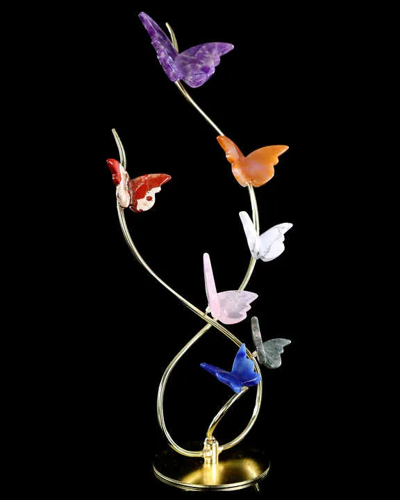 Metal Stands Crystal Set with-معدنية كريستالية