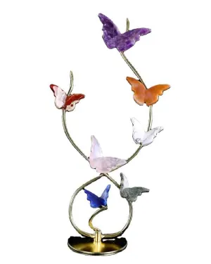 Metal Stands Crystal Set with-معدنية كريستالية